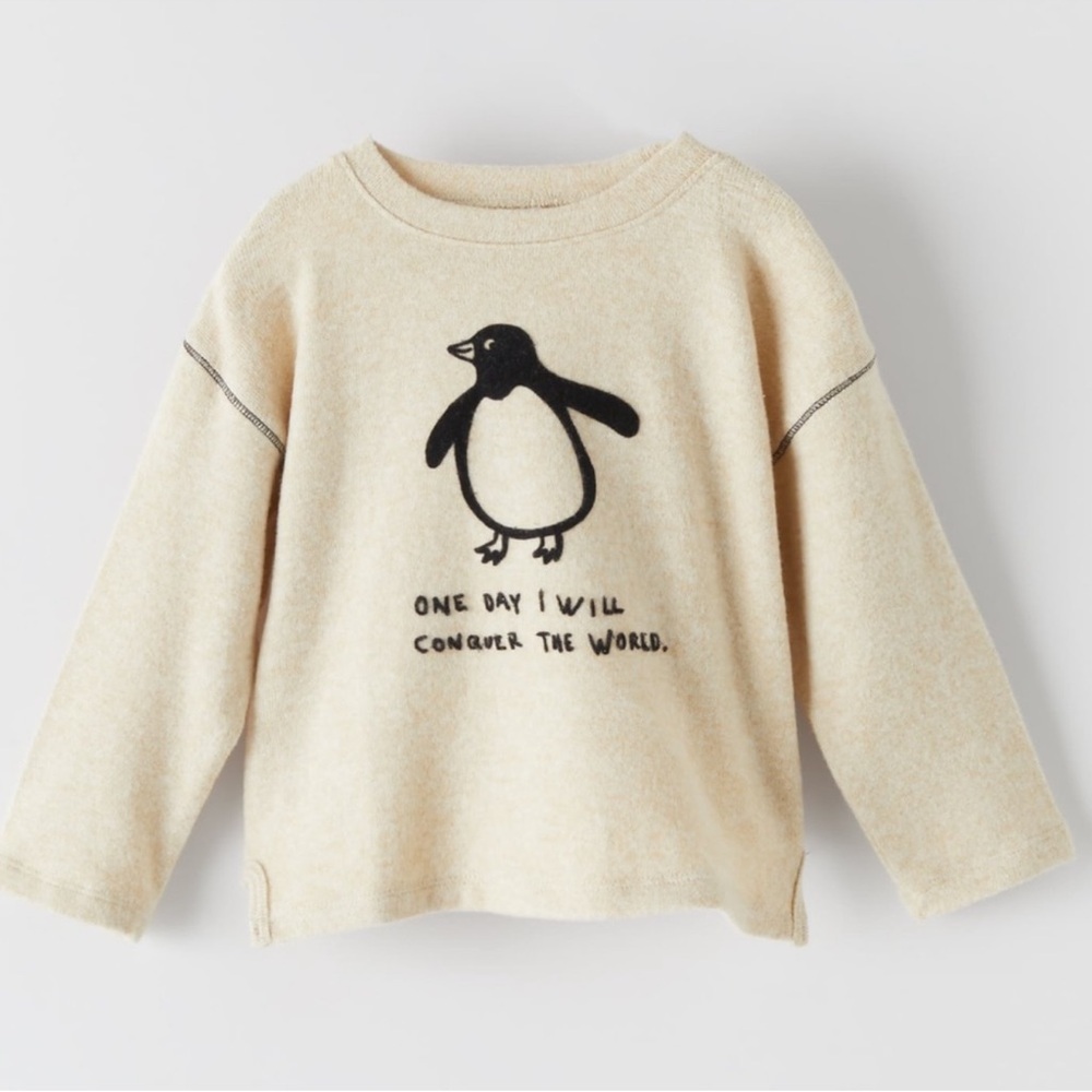 Zara Penguin Sweater